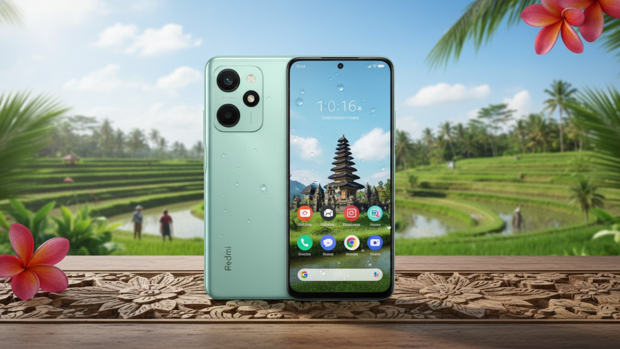 Redmi Note 13 menunjukkan detail tajam di siang hari.