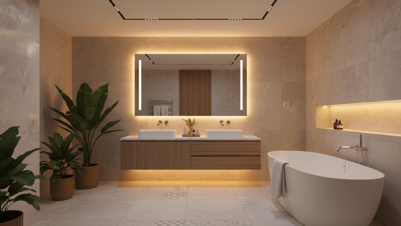 Aksesori kamar mandi dengan finishing matte elegan.