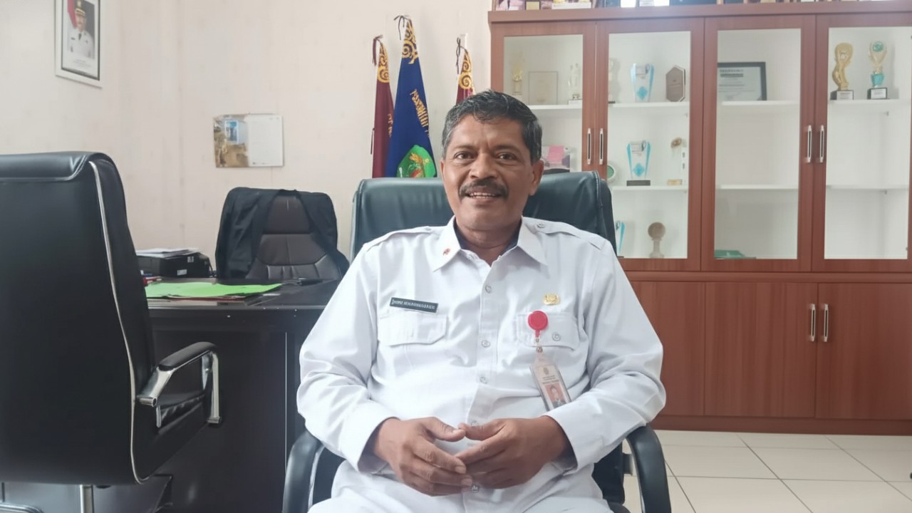 Kepala Dinas Pertanian PPU, Andi Trasodiharto. Pertanian PPU Beradaptasi dengan Teknologi Drone Seeder