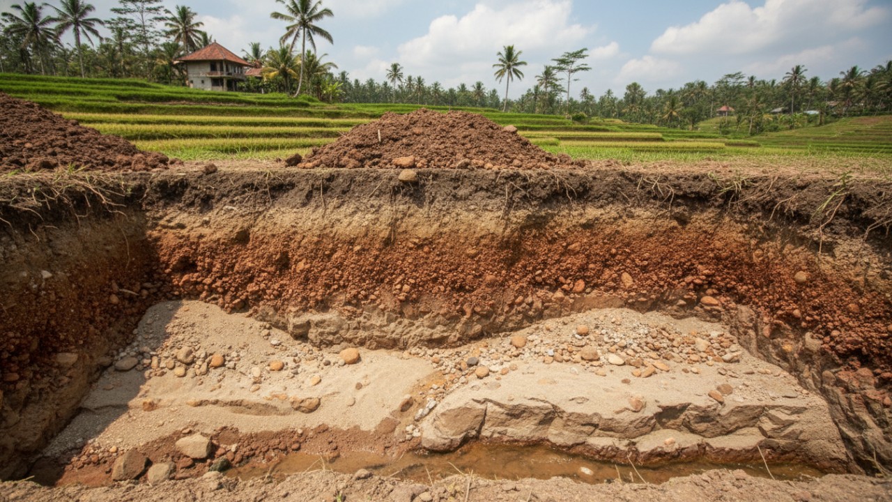 Kondisi tanah sebagai dasar perencanaan septic tank resapan