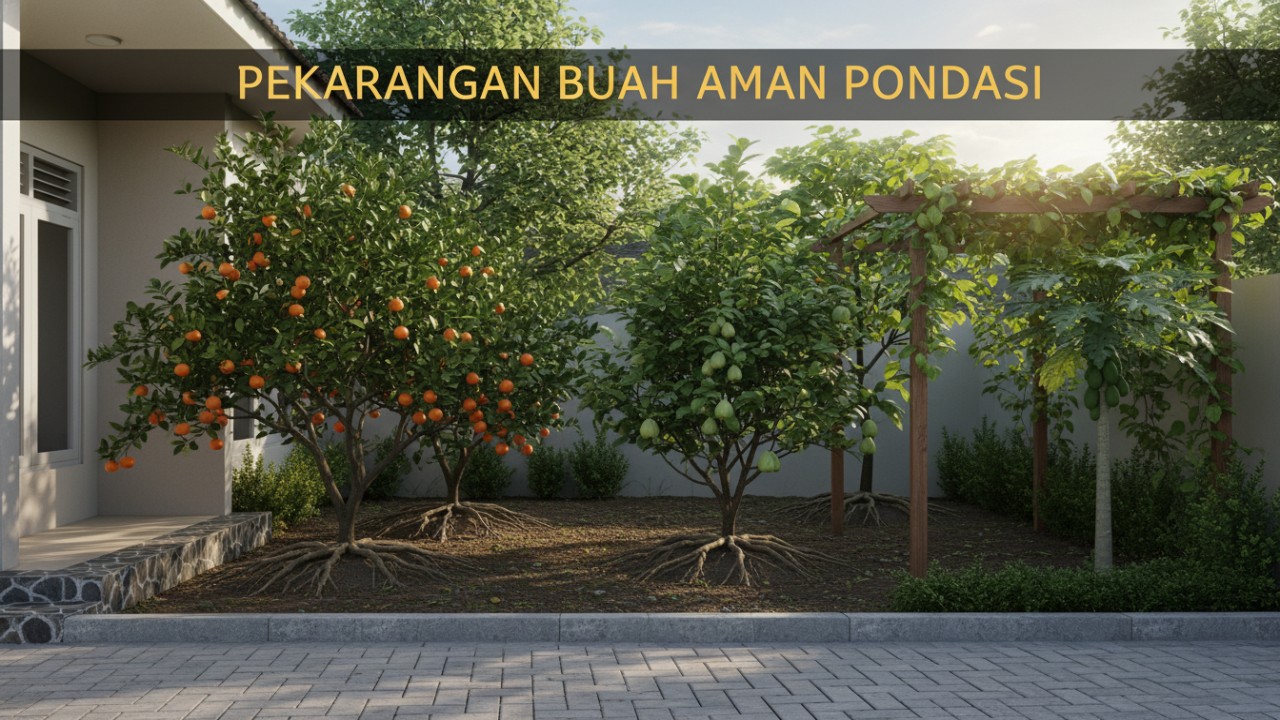 menanam pohon didepan rumah