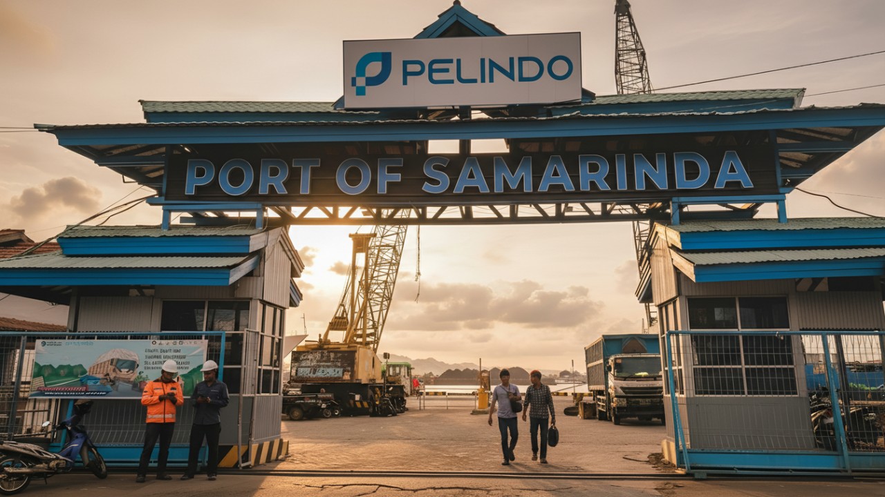 Pelabuhan Yos Sudarso Samarinda yang direncanakan pindah ke Palaran.