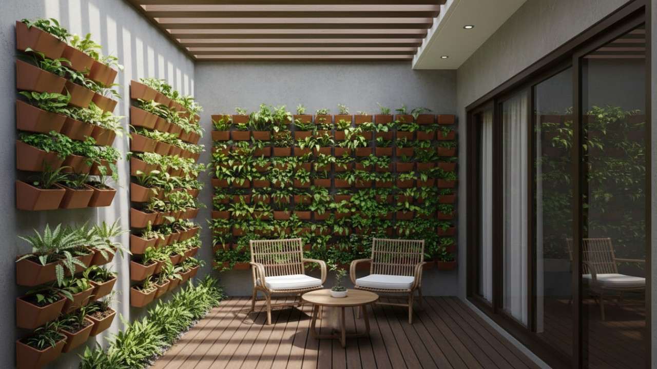 teras rumah yang indah
