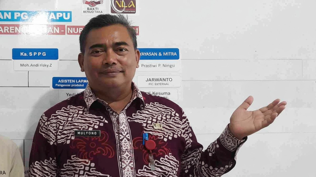 Kepala Dinas Ketahanan Pangan Kabupaten PPU, Mulyono, Bahan pangan lokal sebagai pendukung MBG di PPU.