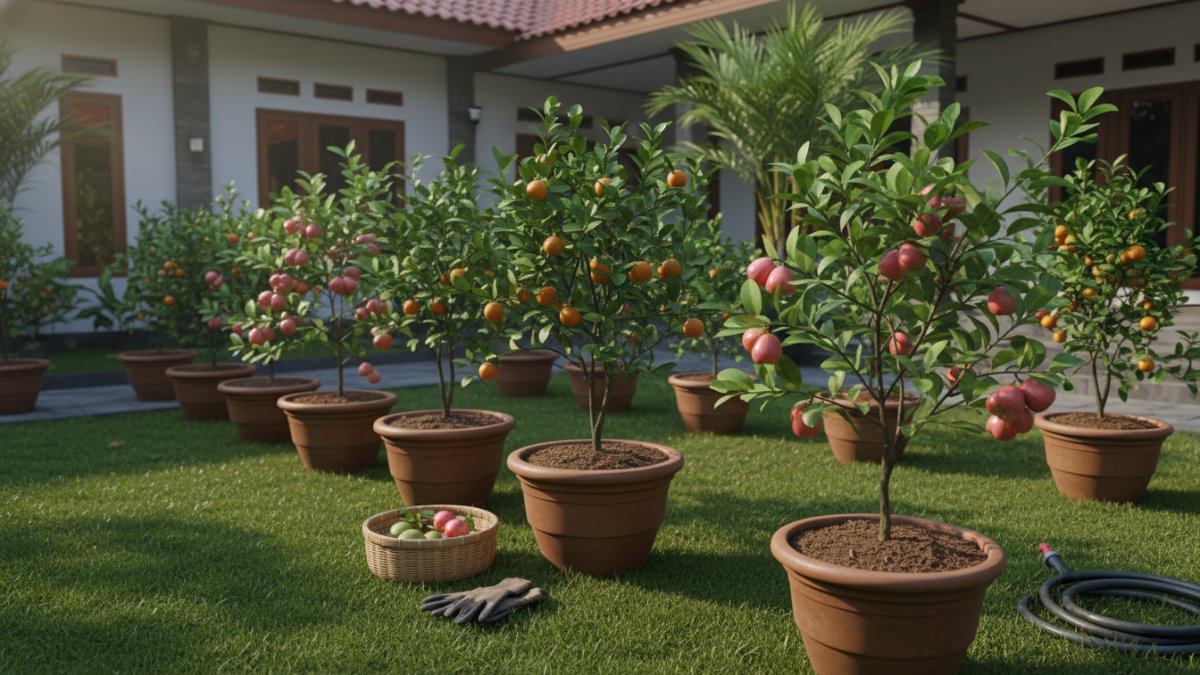 tanaman buah yang di rawat agar buah tetap segar dan tidak mudah busuk