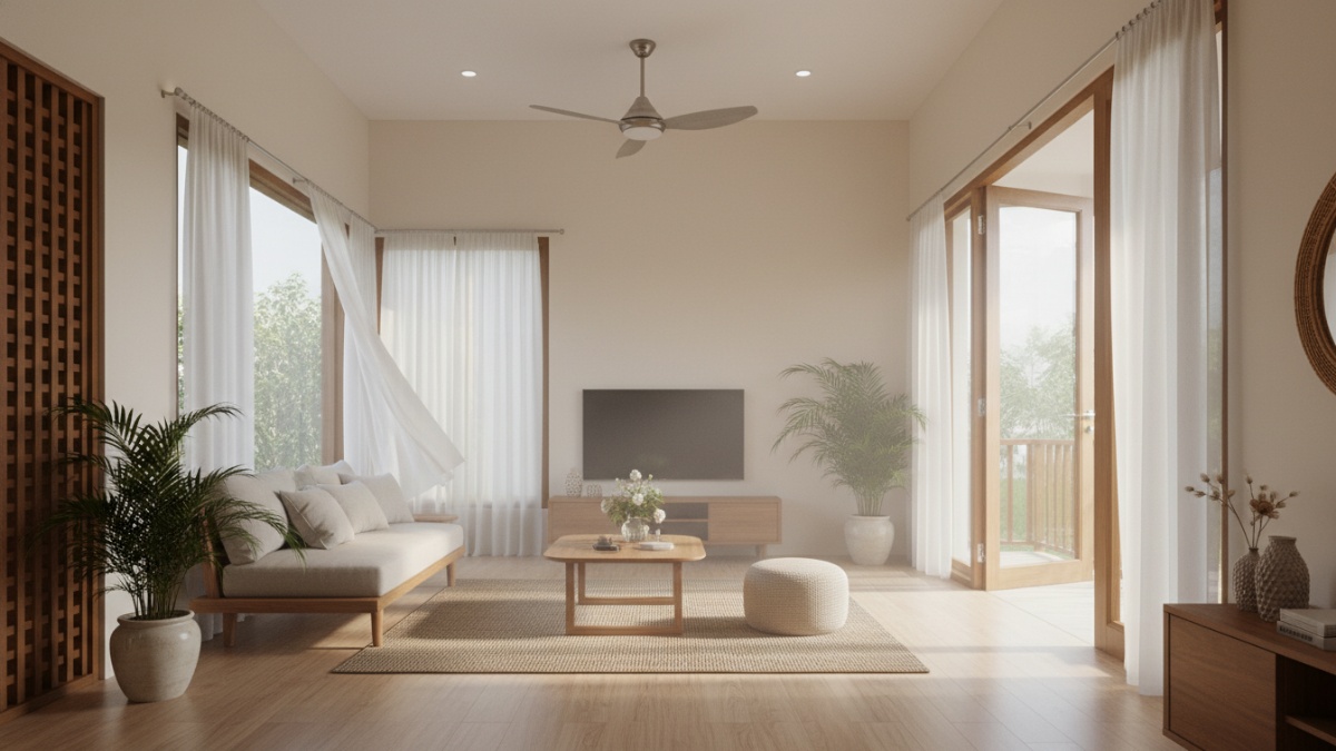 Ventilasi silang antar ruang