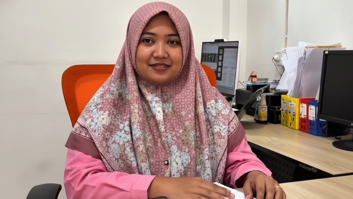 Kepala Sekolah Alam BIS PPU, Siti Indrieani, Kegiatan market day sebagai bagian pembelajaran kontekstual.