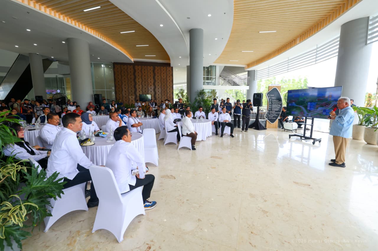 Dialog Komisi VI DPR RI bersama Otorita IKN di City Hall.
