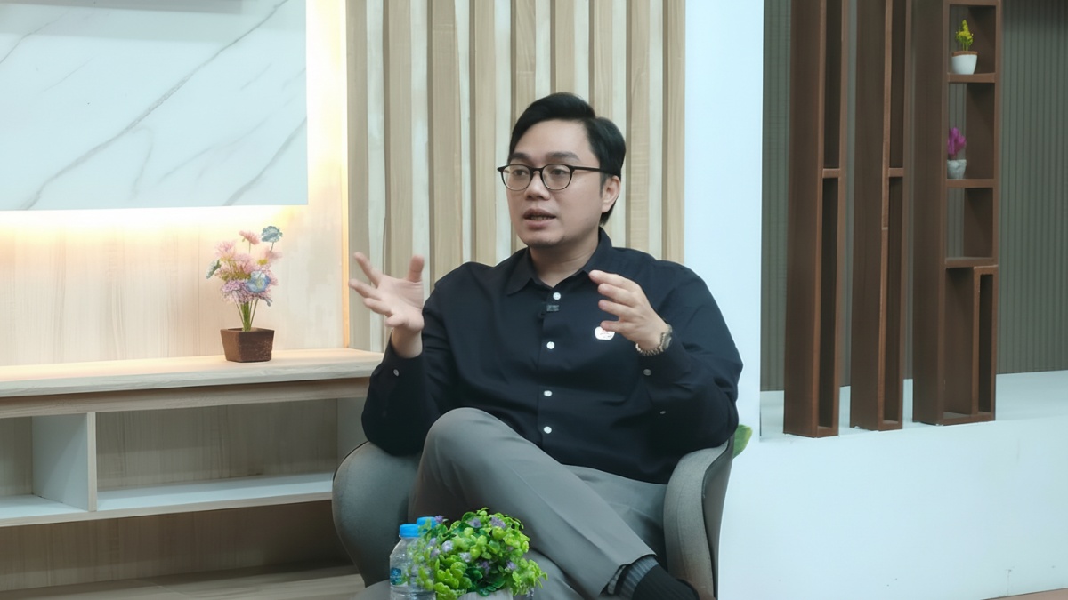 Rahmatullah Baragau, Head of Indonesia Market MHTC, menjelaskan program Malaysia Year of Medical Tourism 2026.
