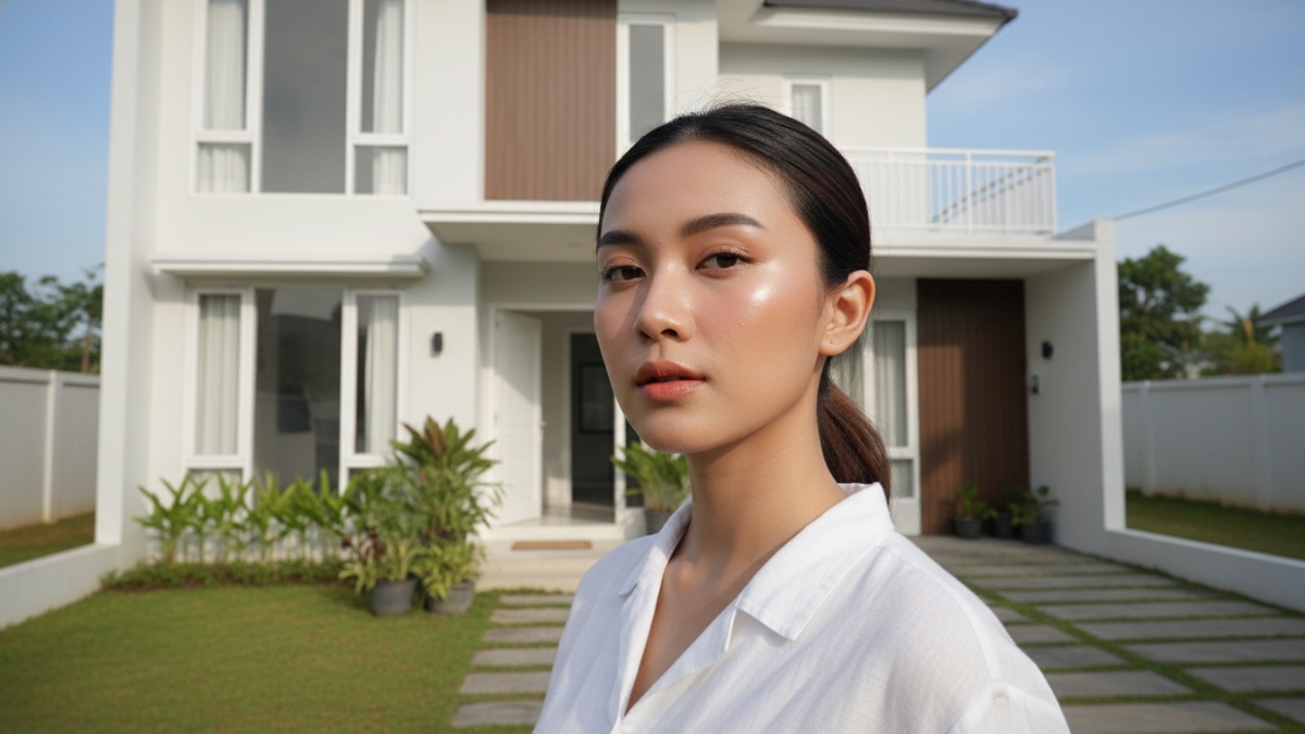 Teknik complexion tipis dan selektif