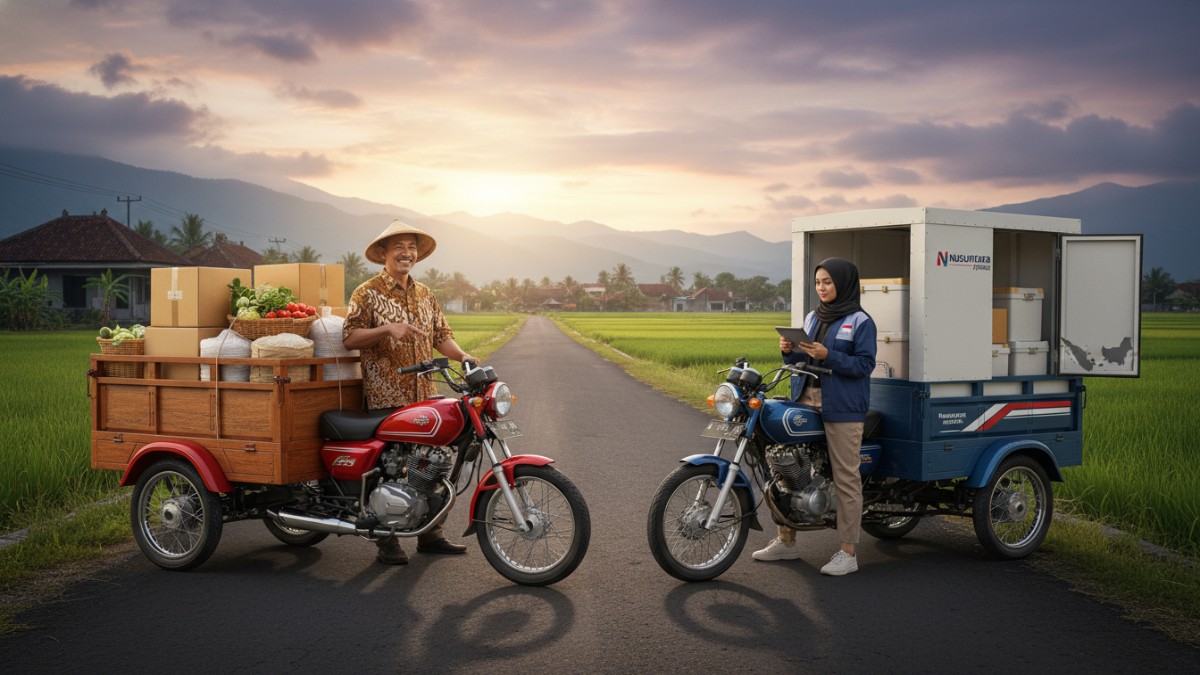 Pilihan bak terbuka dan tertutup sesuai kebutuhan distribusi.