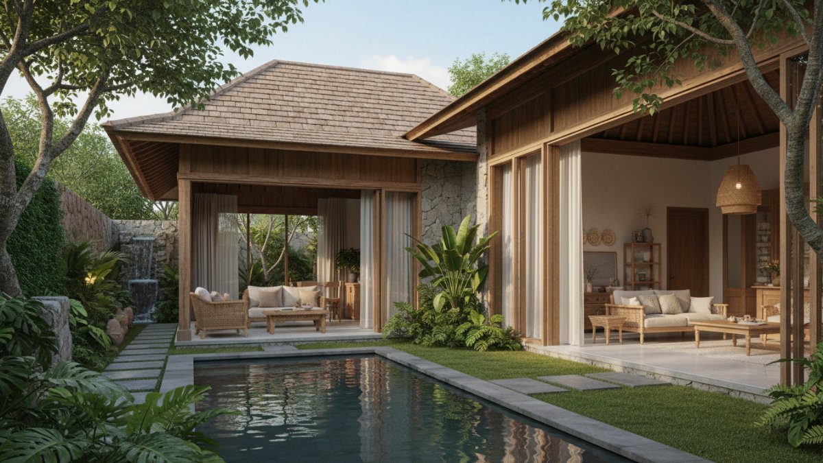 rumah yang asri dan sejuk