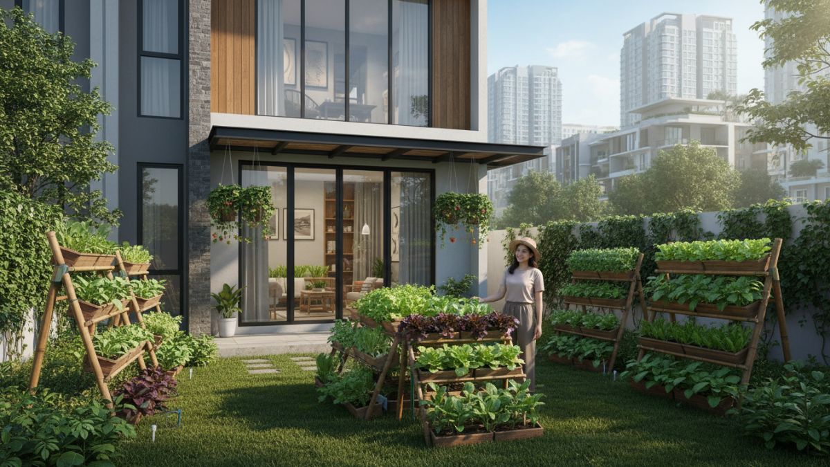 inspirasi kebun sayur