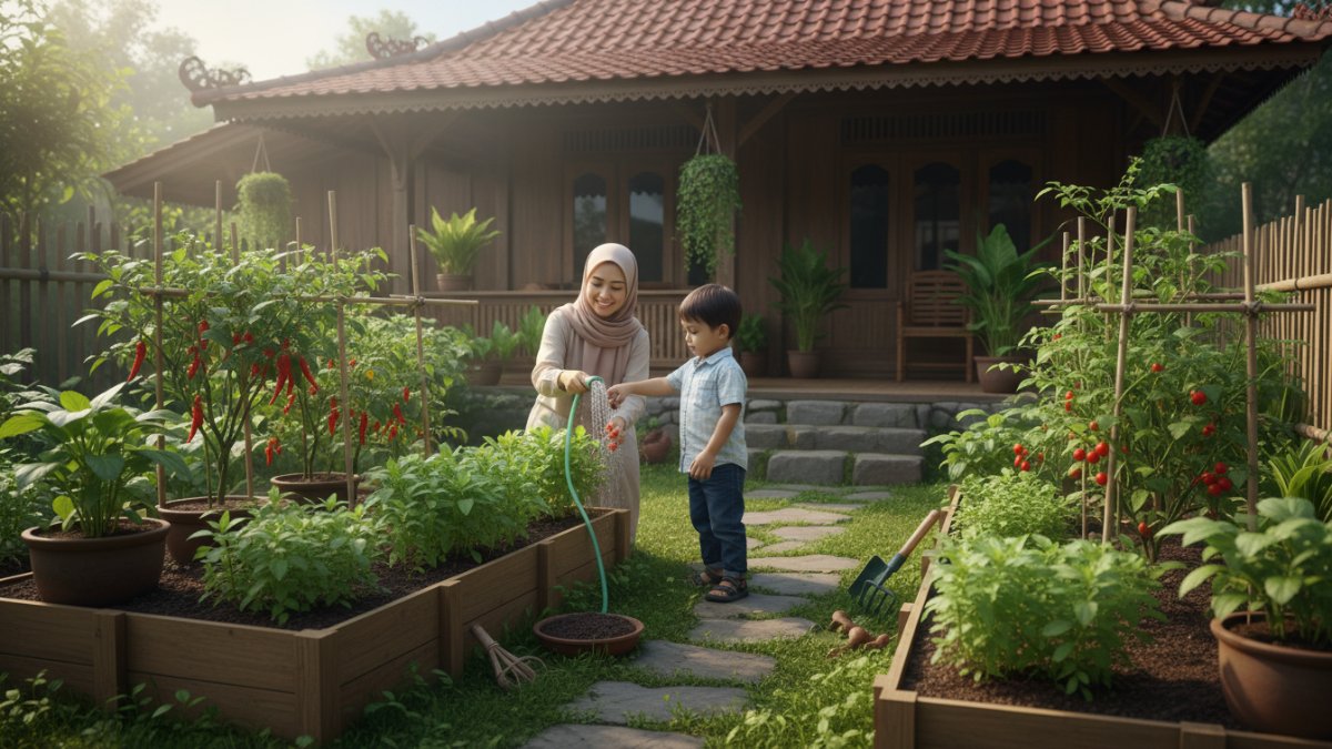 kebun sayur