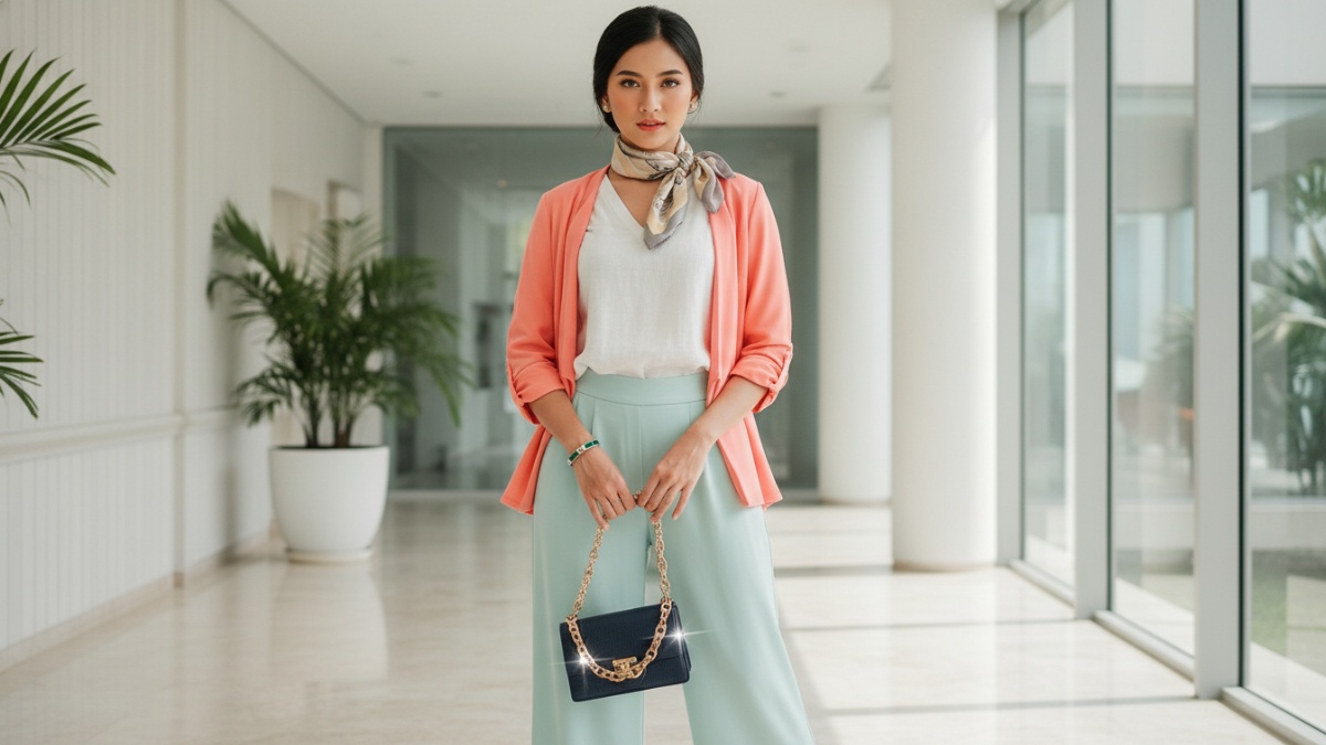 Padu padan warna berperan penting dalam hasil akhir.