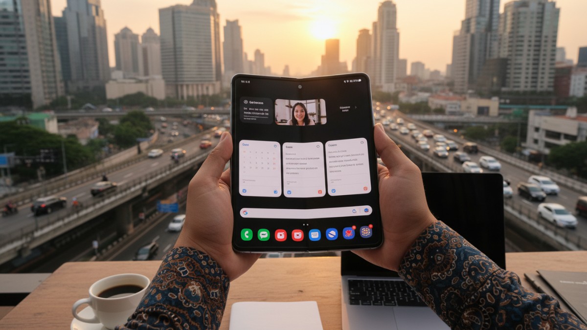performa Galaxy Z Fold 6 untuk multitugas harian?