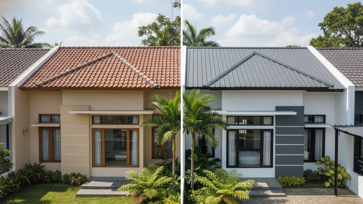 Perbedaan utama ada pada bahan, bobot, dan kemampuan menahan panas.
