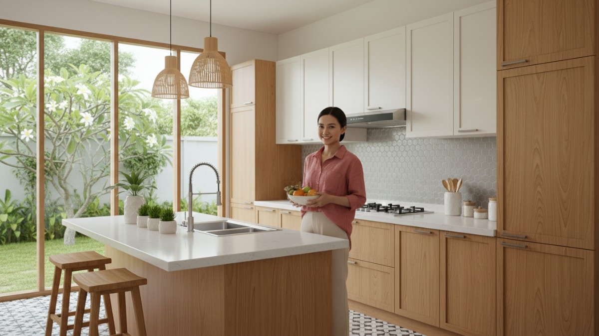 dapur yang rapi