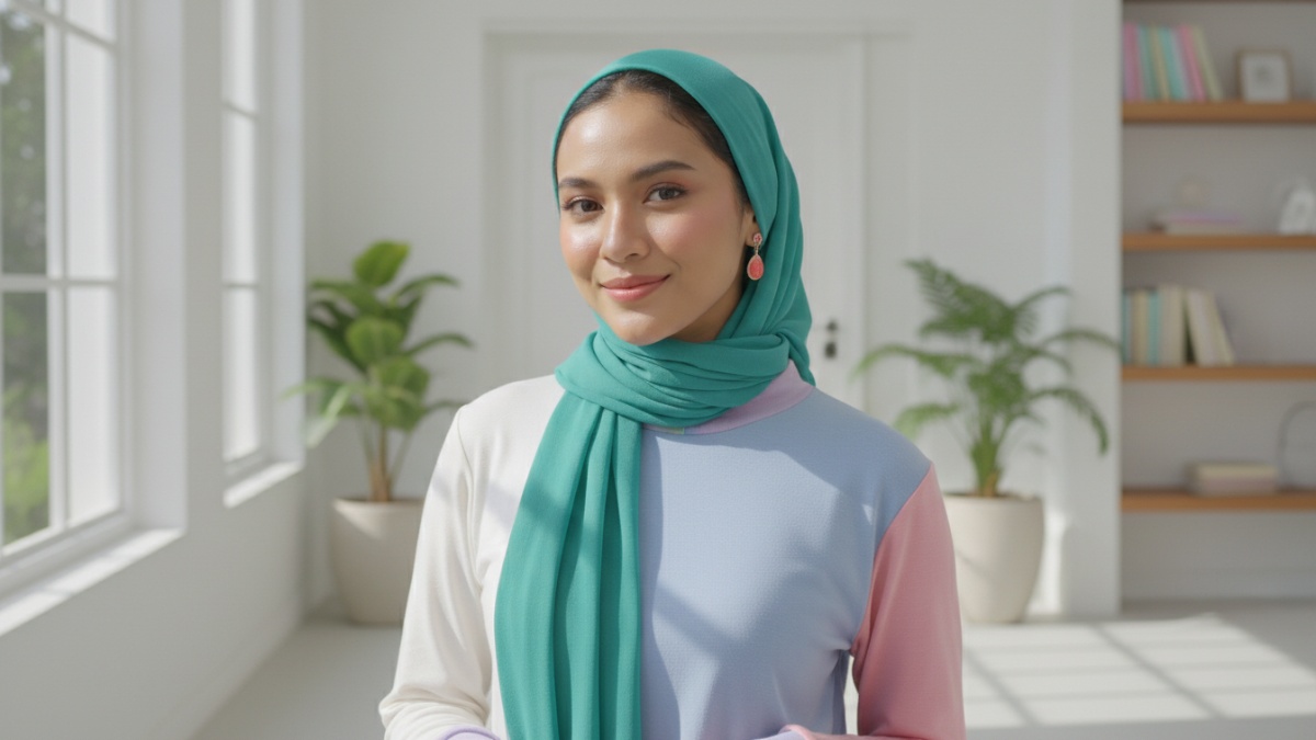 Beberapa warna dikenal efektif memantulkan cahaya ke wajah. Putih dan off-white memberi kesan bersih dan terang untuk banyak warna kulit. Pastel lembut seperti soft pink, baby blue, mint, dan lilac me