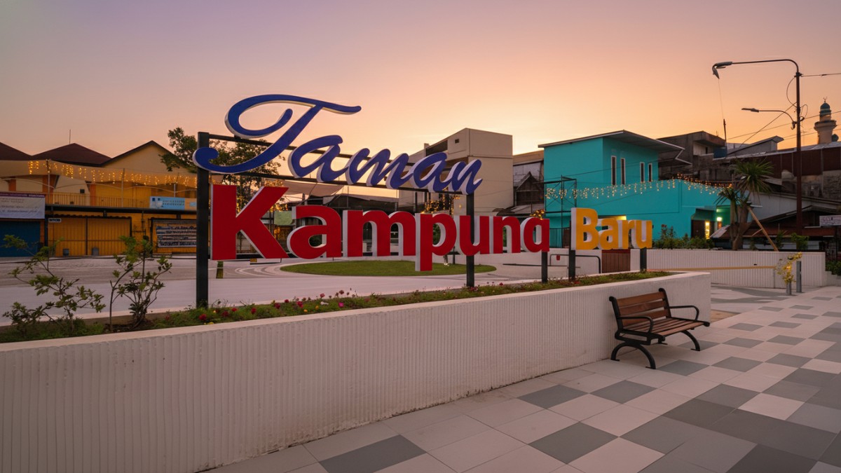 Taman Kampung Baru di Kecamatan Balikpapan Barat, Kota Balikpapan.