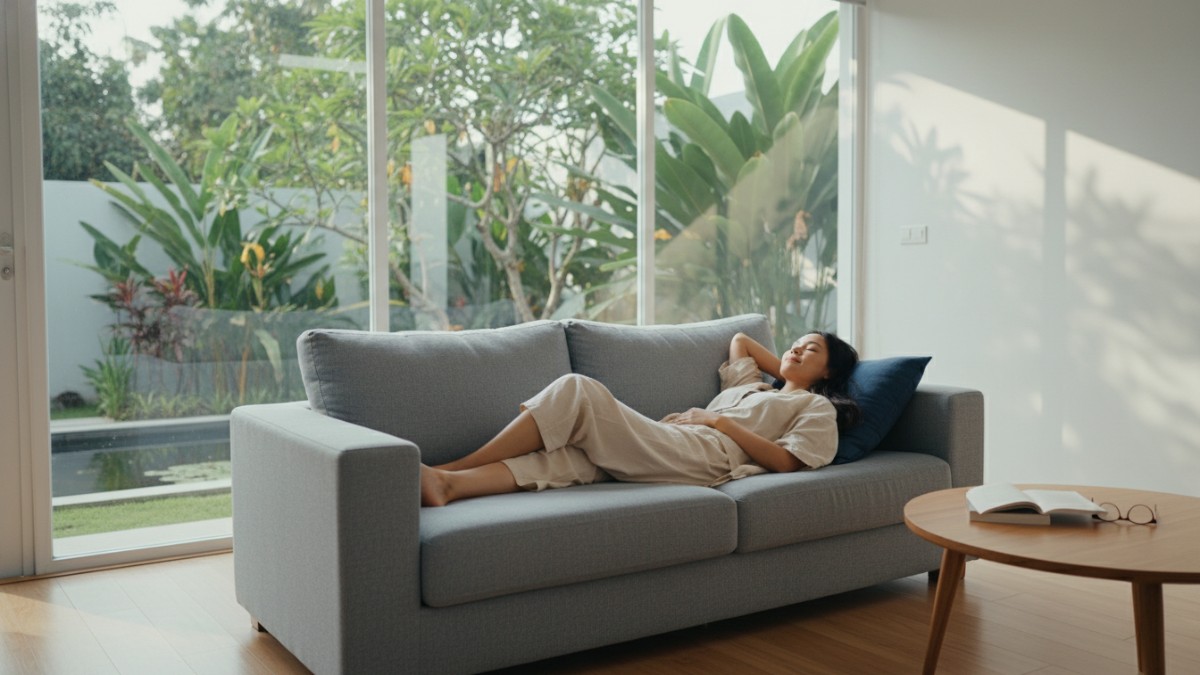 Tidur singkat di siang hari untuk menjaga energi.