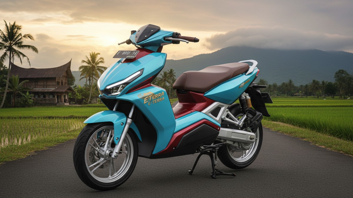 Motor listrik lokal dengan desain modern dan harga ekonomis.