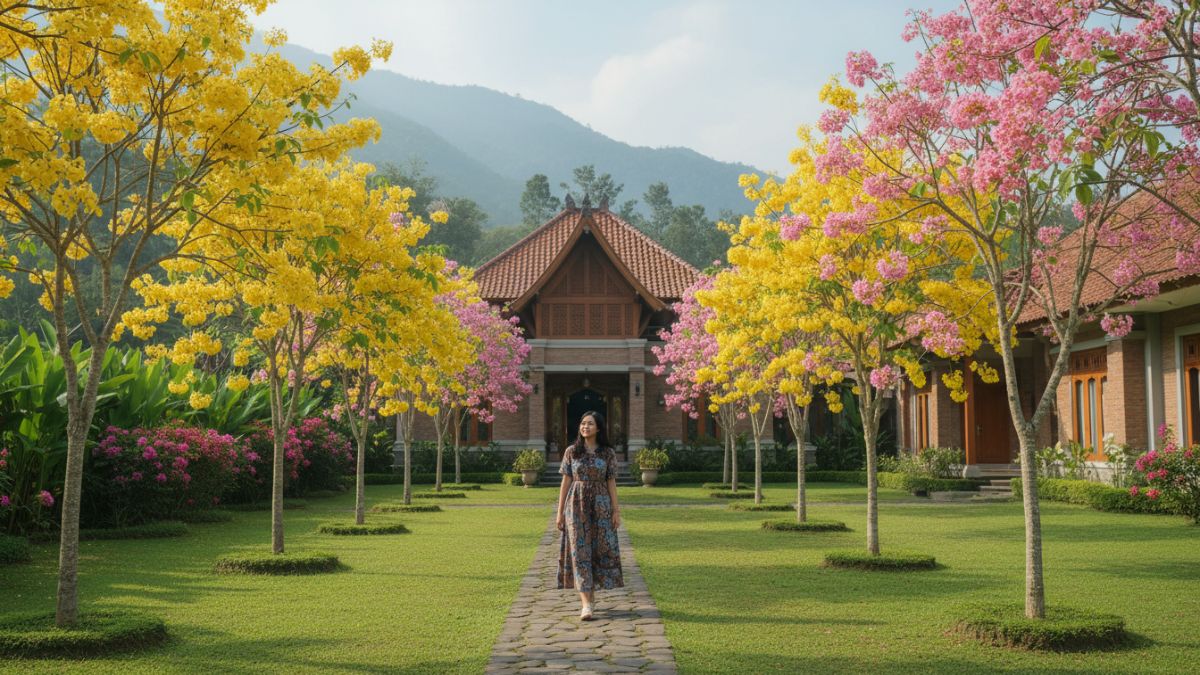 pohon yang indah