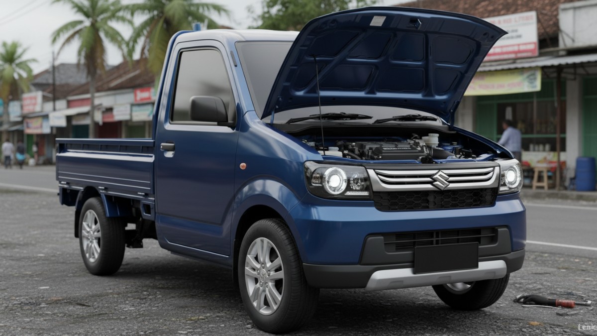 Detail mesin 1.462 cc Carry 2026 yang mendukung performa usaha.