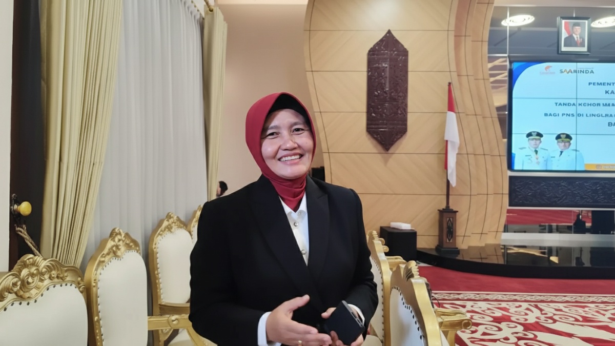 Inspektur Kota Samarinda, Neneng Chamelia Shanti. Warga Diminta Aktif Melapor Demi Transparansi