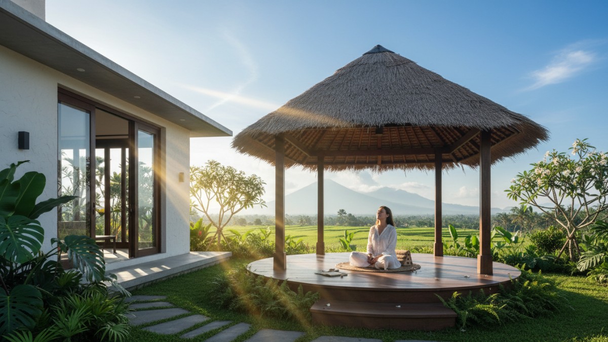 Simulasi uji lokasi duduk siang hari sebelum pilih struktur peneduh Cess