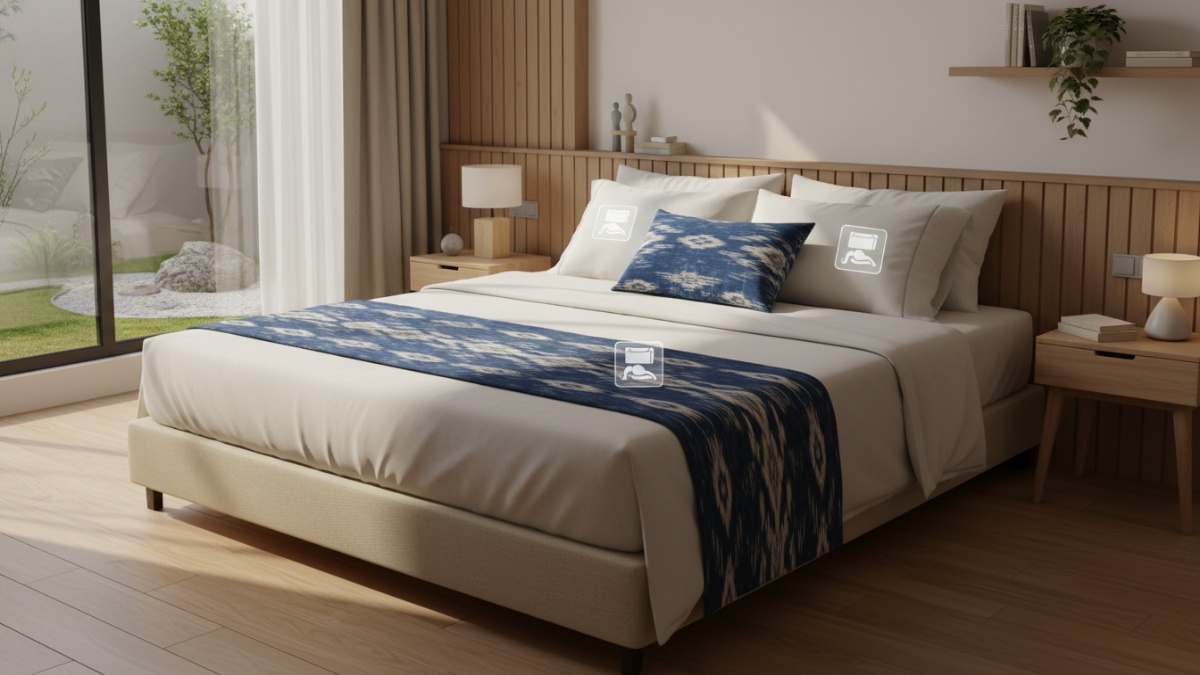 Perbandingan posisi tidur dan respons permukaan spring bed Cess