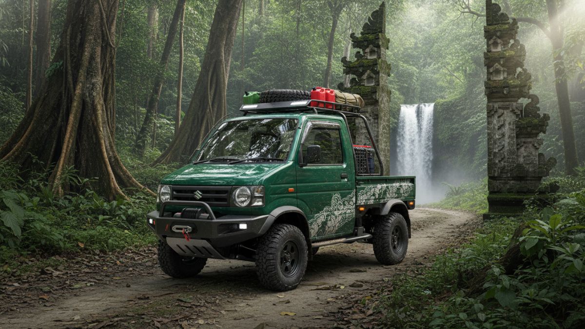 Mesin 658 cc R06A yang menjadi basis performa konsep ini.