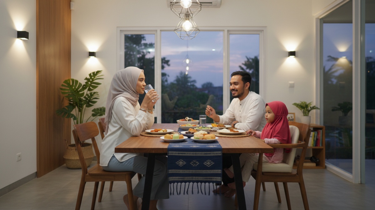Minum air putih sebelum makan berat