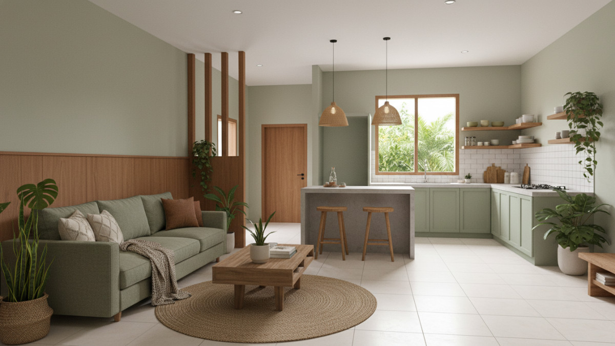 Konsep Open Plan