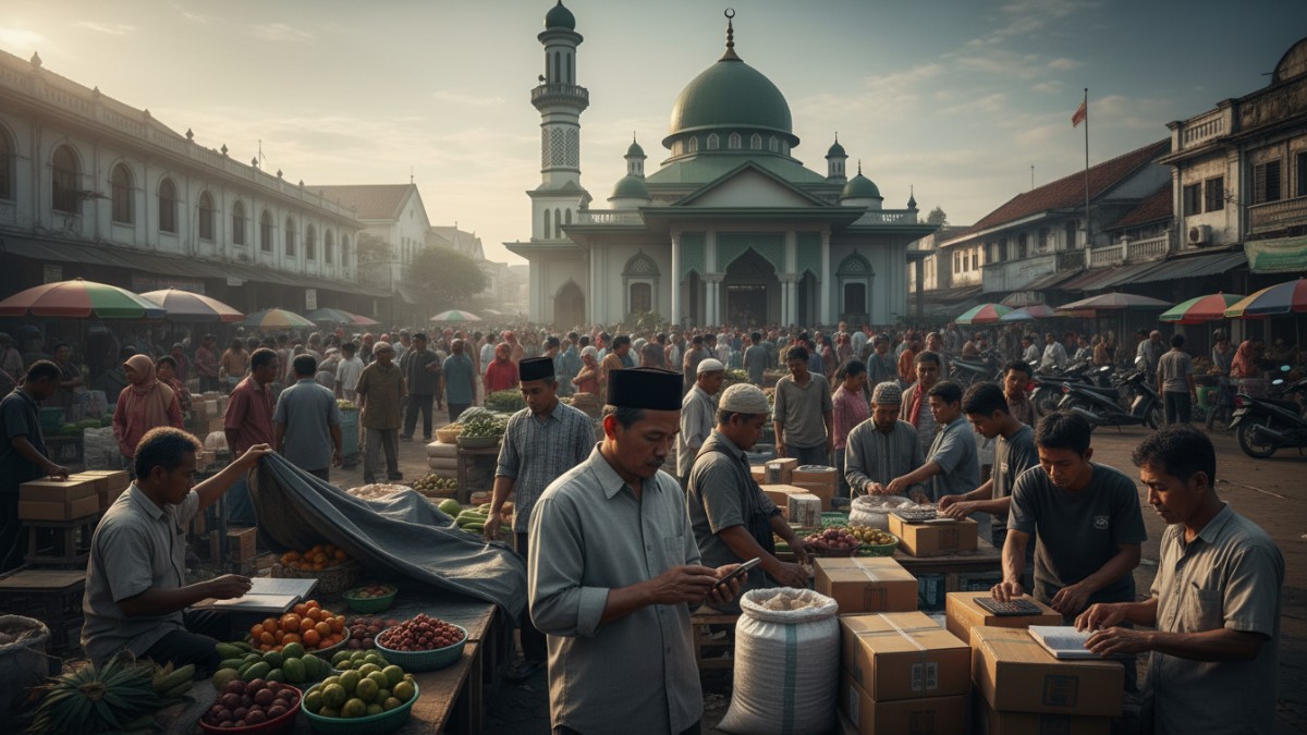 resiko jualan di lapangan