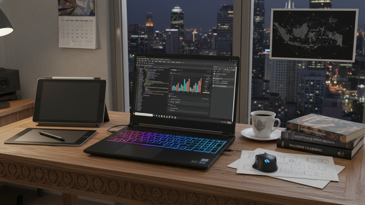 Contoh estimasi biaya laptop programmer.