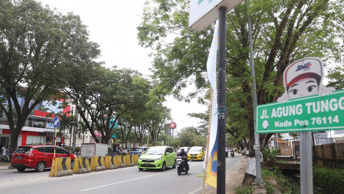 Median Jalan Agung Tunggal