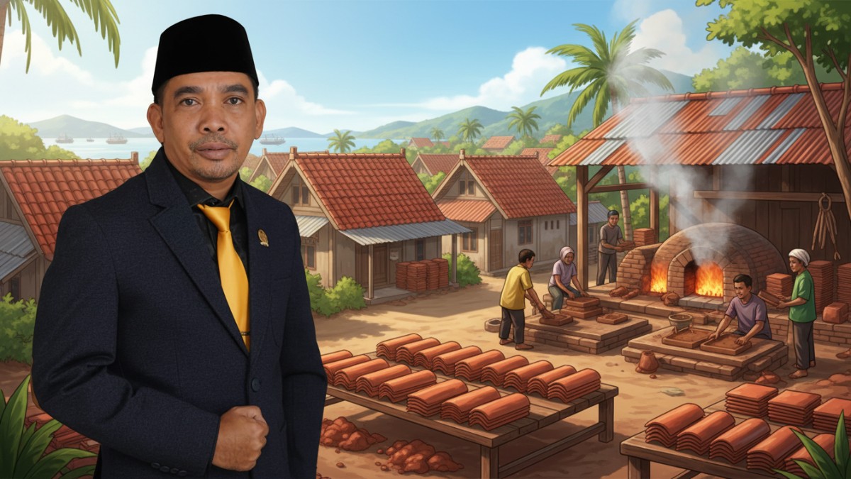 Ketua DPRD Balikpapan Alwi Al Qadri menyoroti wacana atap genteng sebagai kebijakan strategis.