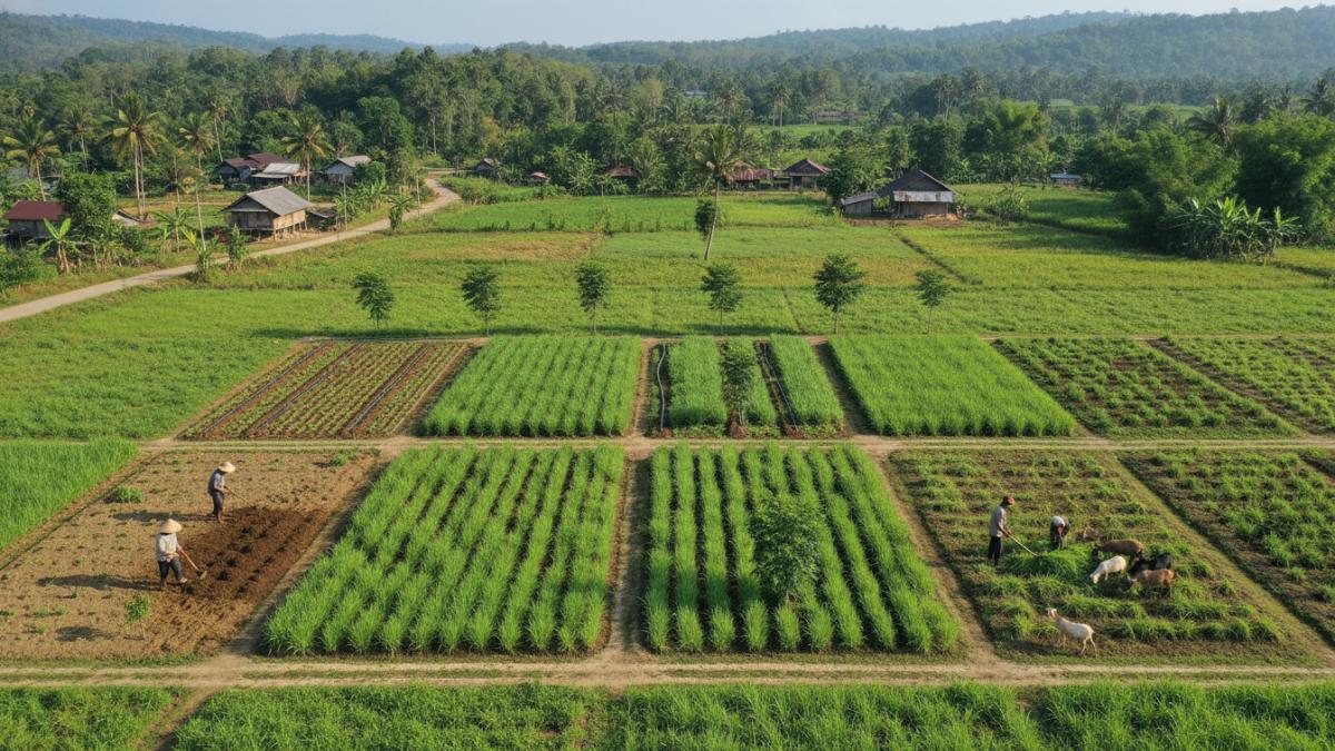 membuat kebun pakan ternak sendiri 