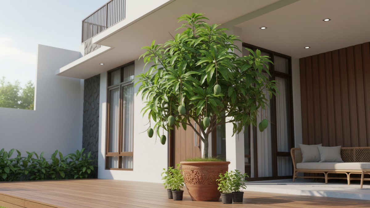 Contoh pot diameter 60 cm untuk tabulampot.