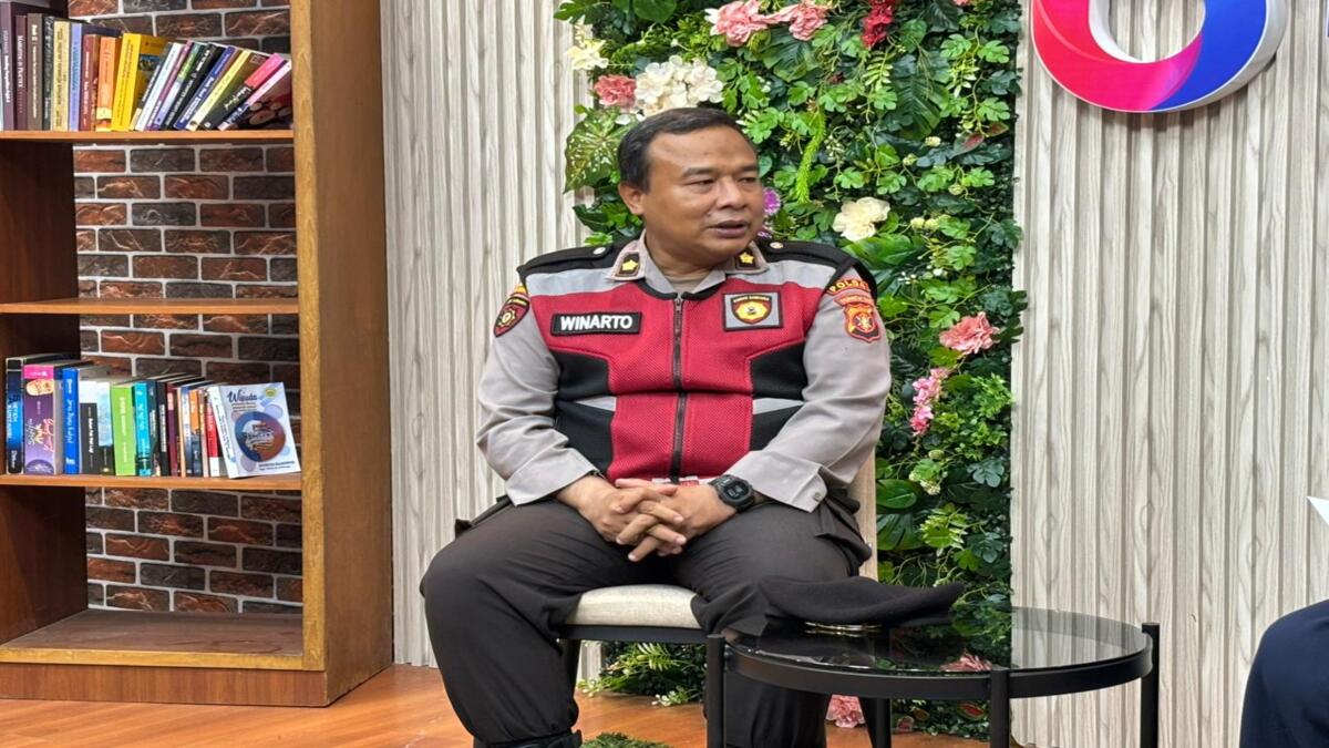 Kompol Winarto, S.H., Kasubdit Gasum Ditsamapta Polda Kaltim, menjelaskan strategi patroli Samapta menjelang Ramadan.