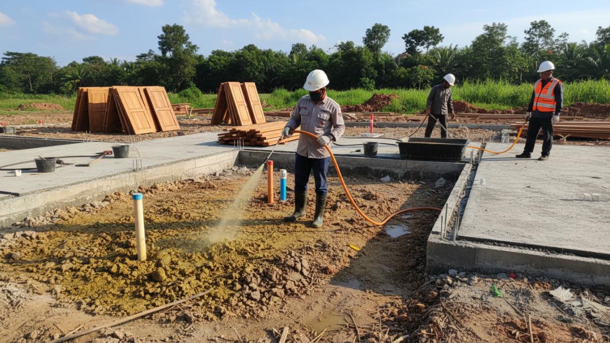 langkah teknis anti rayap
