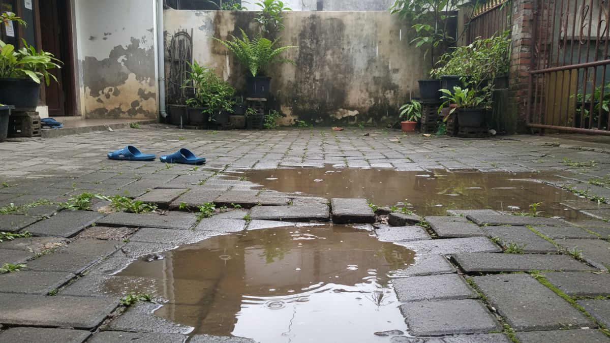 salah pilih jenis bisa bikin air menggenang