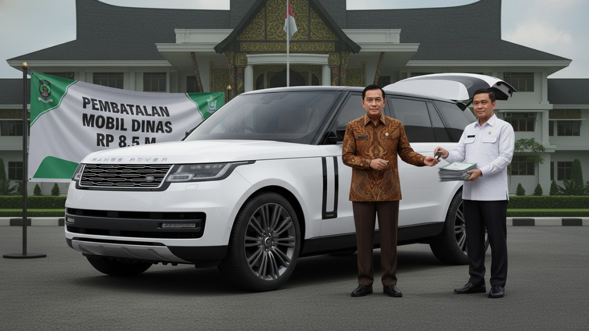 Ilustrasi pengembalian mobil dinas Rp 8,5 miliar.