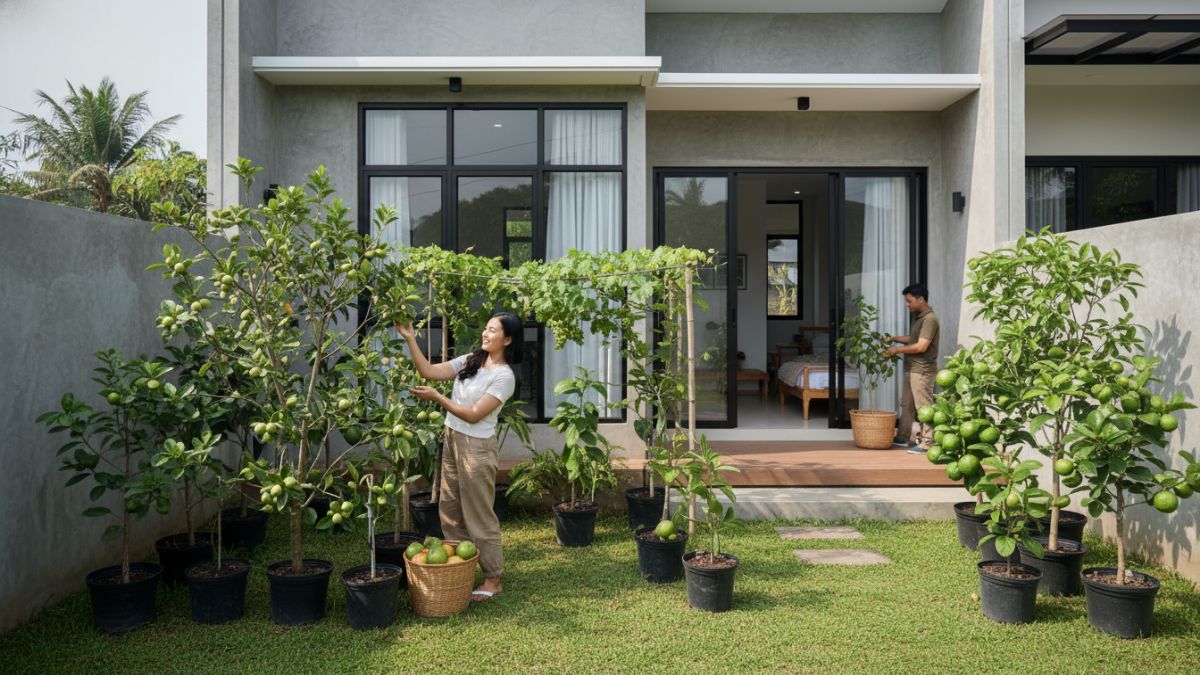 Rekomendasi 6 tanaman buah cepat berbuah untuk pekarangan rumah tropis Indonesia. Simak info selengkapnya disini Cess!