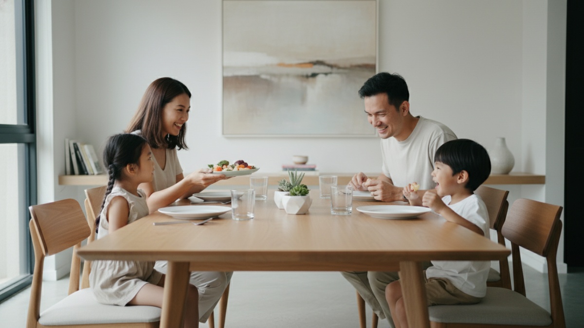 Aktivitas keluarga saat makan bersama membantu anak kembali tertarik pada makanan.