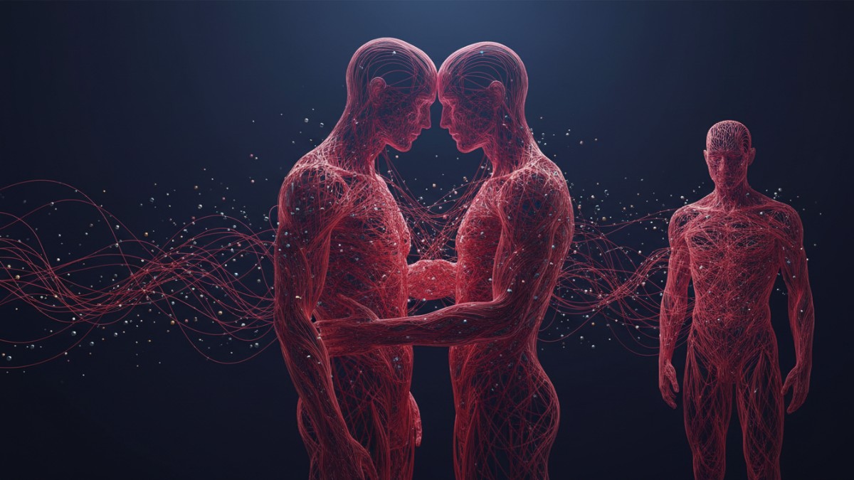 Ilustrasi Penyebaran HIV akibat pola LSL