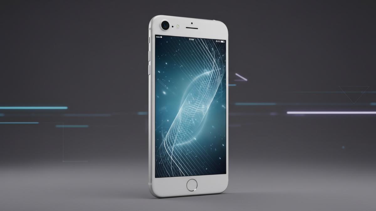 Tampilan iPhone 8 Plus dengan layar aktif, menggambarkan analisis kelayakan penggunaan di 2026.