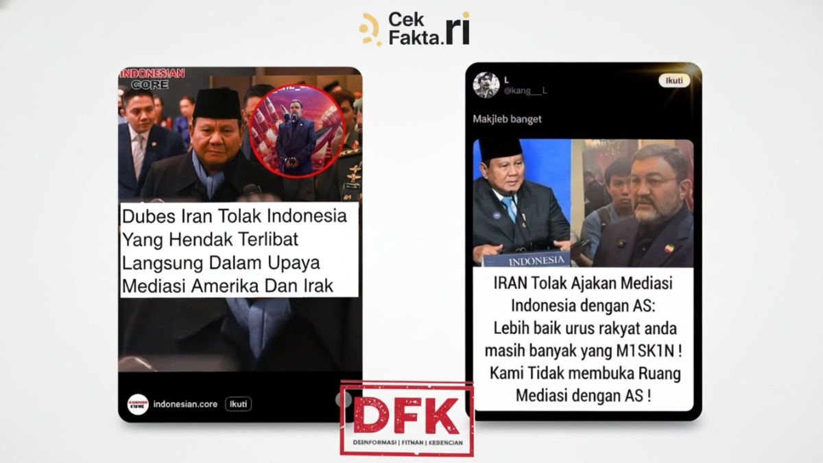 Informasi Hoax dan menyesatkan
