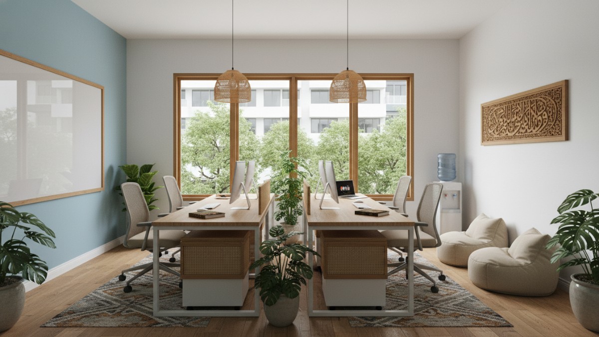 Model Open Desk Minimalis